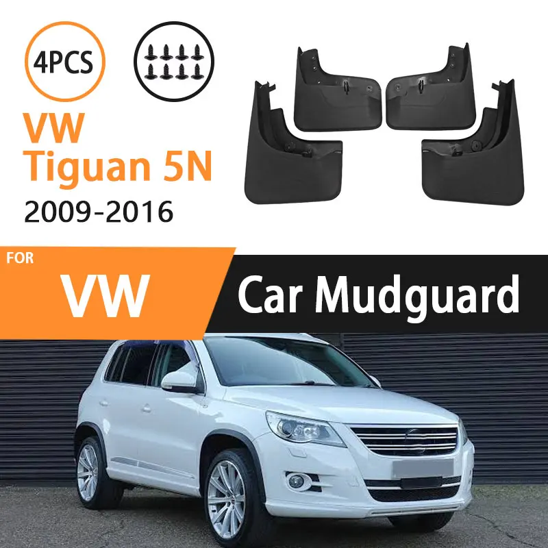 

4 шт. брызговики для Volkswagen VW Tiguan 5N 2009 2010 2011 2012 2013 2014 2015 2016 брызговики автомобильные аксессуары колеса