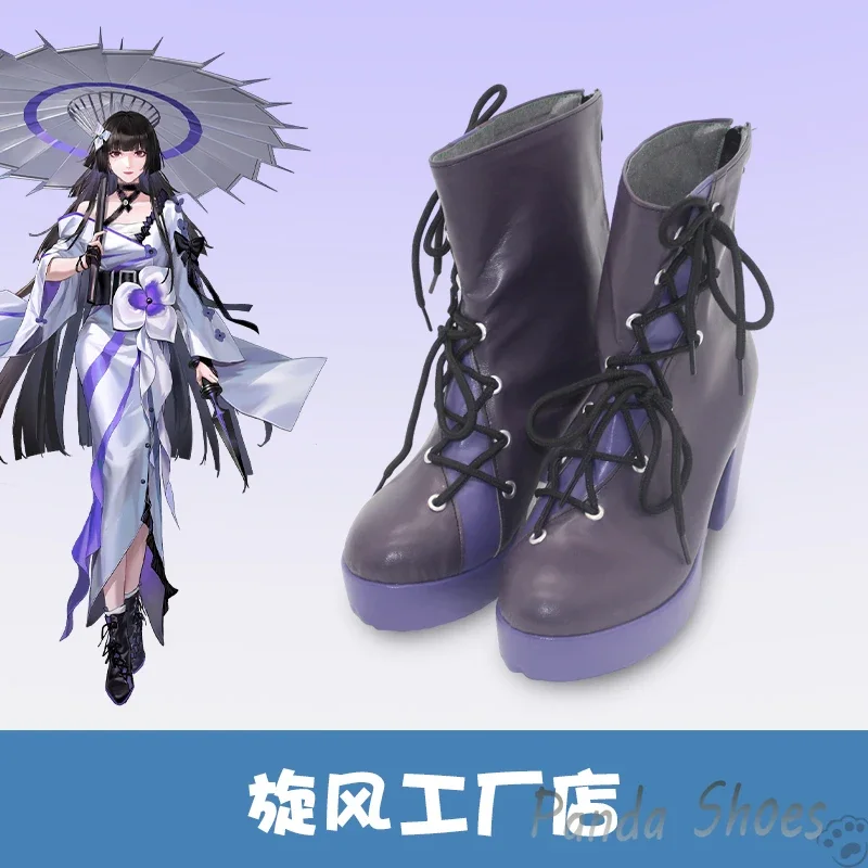 Juego Path to Nowhere Sumire, zapatos de Cosplay, juego de Anime, disfraz de cómic, accesorios, zapatos para fiesta de Halloween
