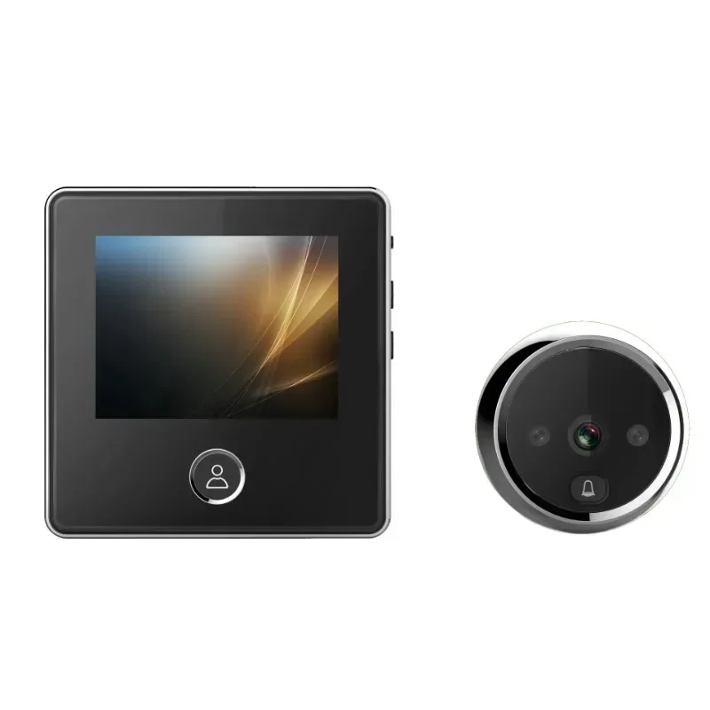 Vídeo Peephole Campainha Câmera, 3.0 ", Video-Eye, Auto Record, Anel Eletrônico, Visão Noturna, Digital Door Viewer, Entrada, Home Security