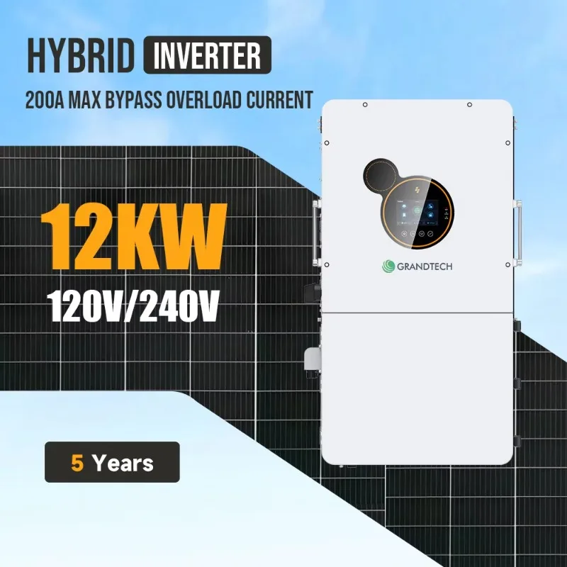 12KW Solar Hybrid Inverters 48V 12Kva Off Grid Hybrid Inverter Pure Sine Wave Solar Inverters With MPPT For Home Use
