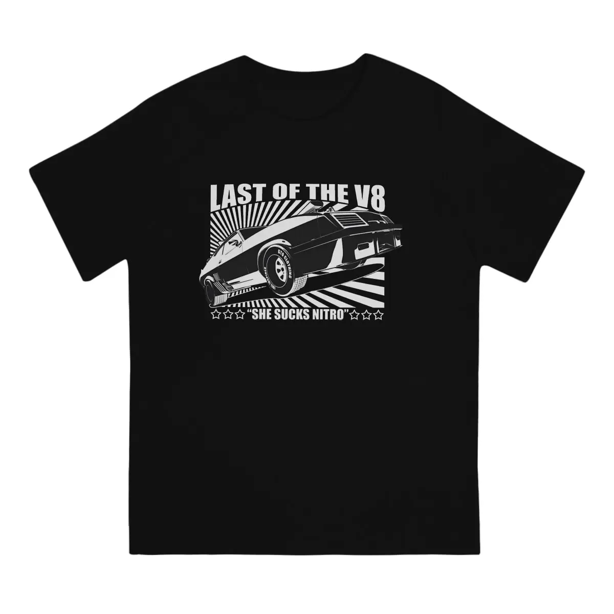 Men's T-Shirt Inspired Last Of The V8 Funny 100% Cotton Tee Shirt Short Sleeve Mad Max T Shirt O Neck Clothing Gift Idea