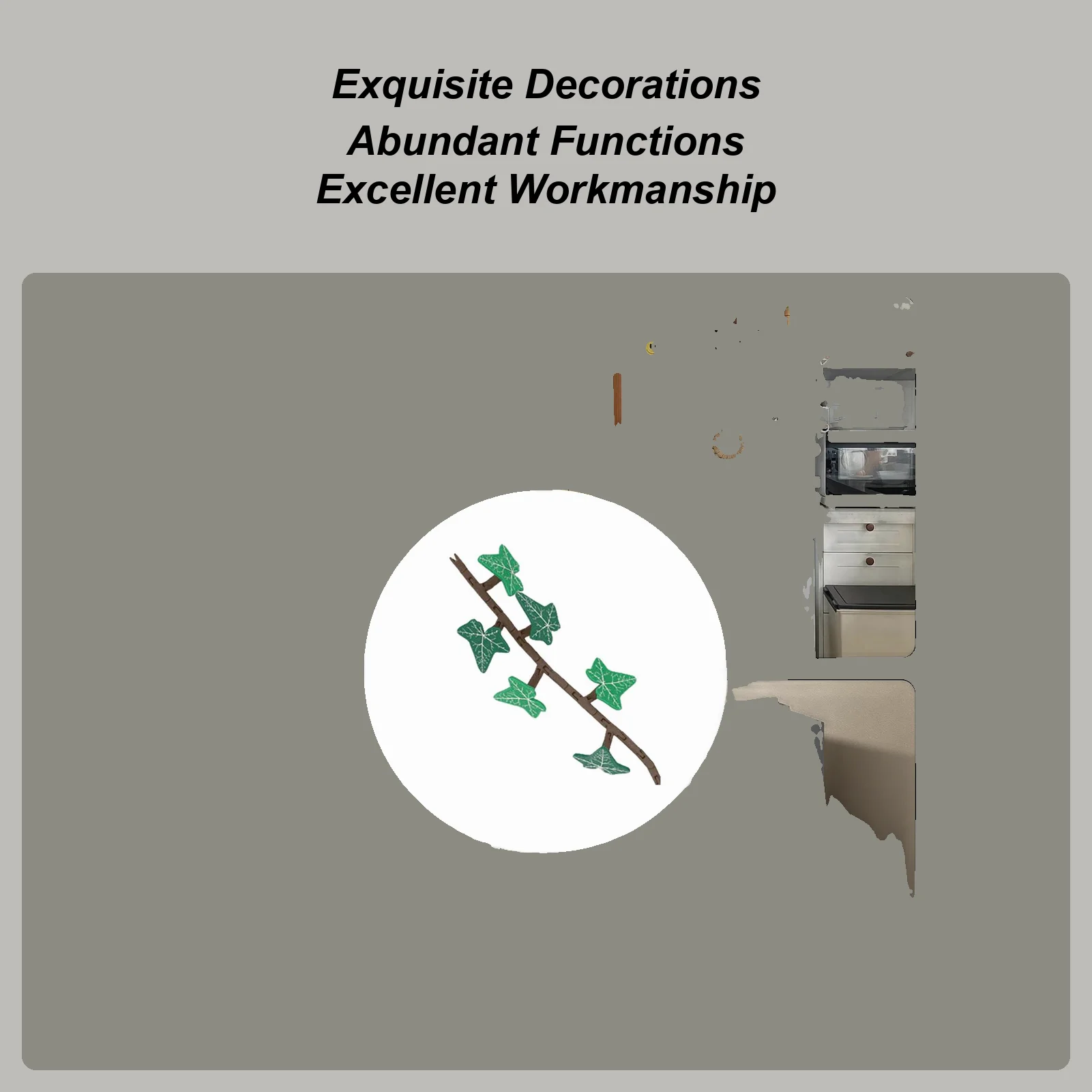 Ivy Fridge Magnets …