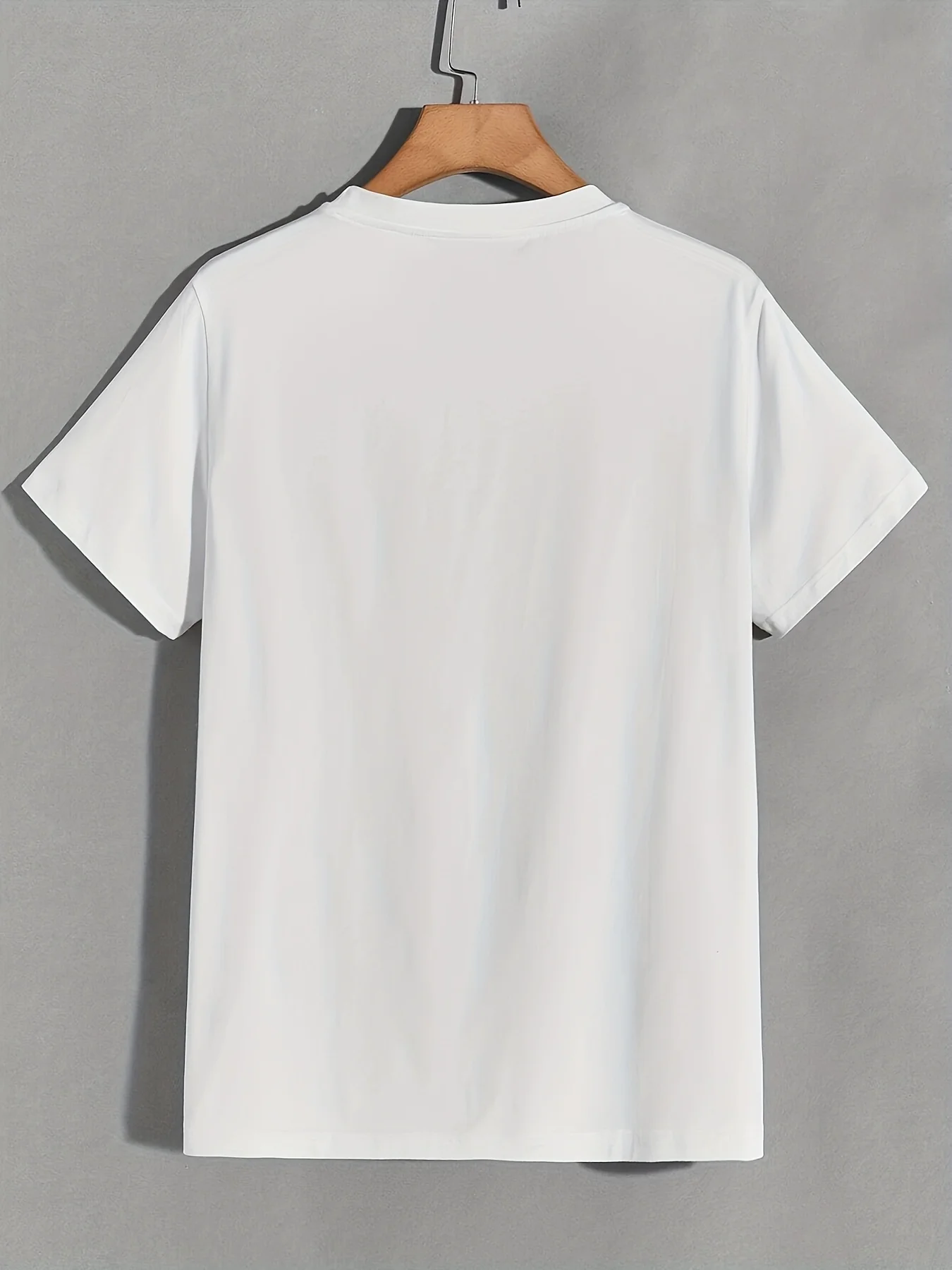 MANOversized Drop Shoulder T-Shirt - Short Sleeve Crew Neck Summer Top with Relaxed Fit & Cute & Ice Print - Spring/Summer Casual Blouse for Casual Attire, Hand Washable (Non-)