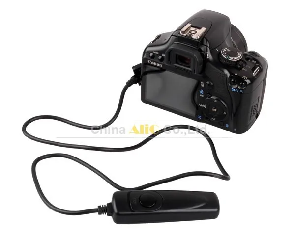 DSLR Camera Remote Control Shutter Release Switch RS-80N3 For Canon EOS 50D 5D 5D2 7D 7D2 5D Mark III 5D Mark IV 1Ds Mark III