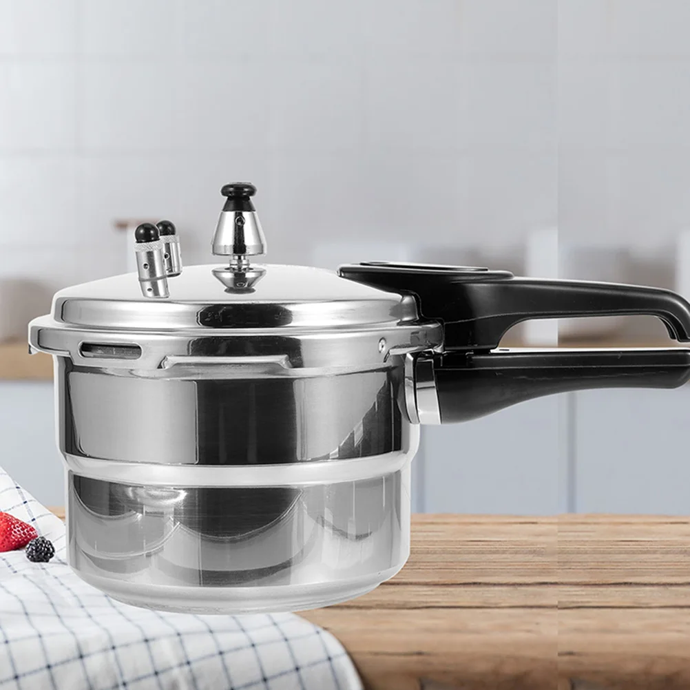 

Stovetop Pressure 20CM Thickened Body for Gas Stove Pressure Pot Cooking Aluminum Kitchen Pot Fast Food Preparation