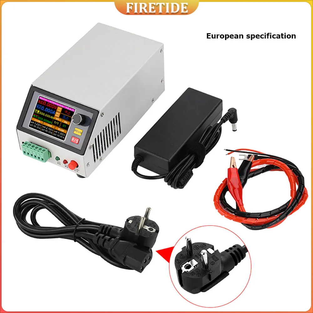 

Dc12v 2.4 Inch Colour Screen Dc Electronic Load Tester Lithium Battery Capacity Measuring Instrument Dc 0~150v 20a 150w