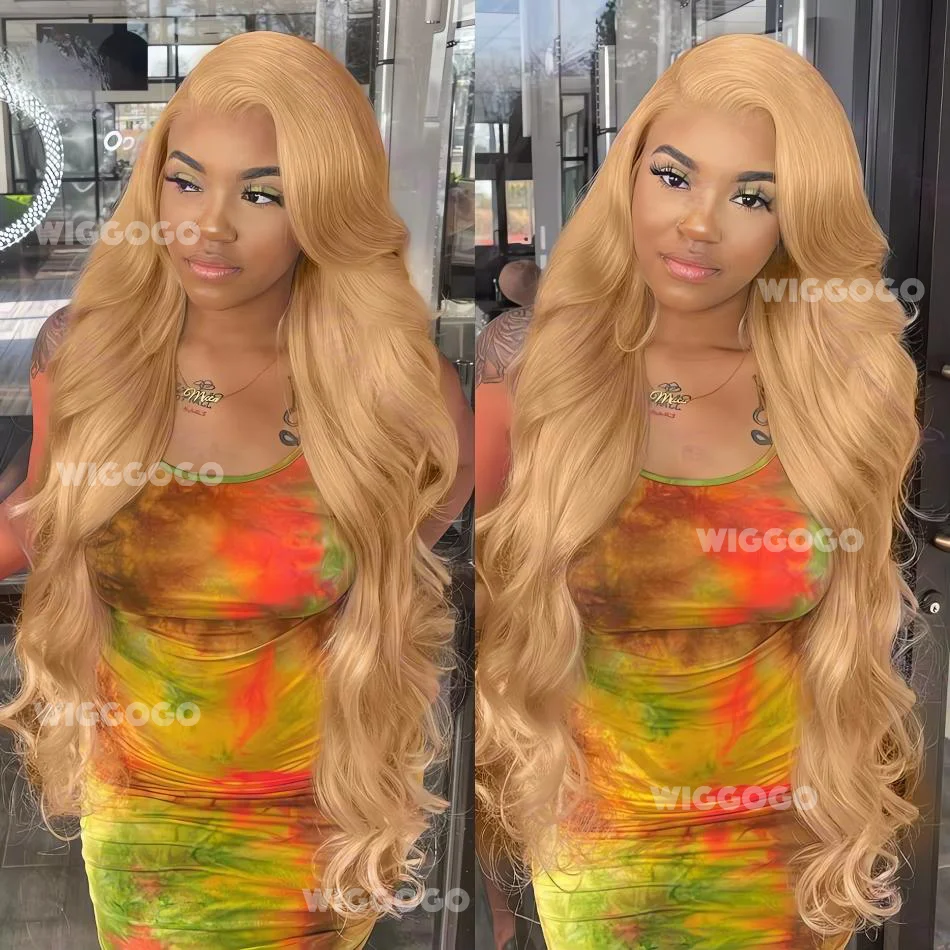 # 27 شعر مستعار الجسم موجة العسل شعر بشري أشقر باروكة من شعر طبيعي 13X4 الدانتيل الجبهة الباروكات الملونة 13X6 الدانتيل فرونتا شعر مستعار برازيلي للنساء