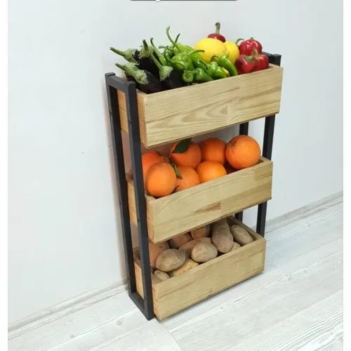 Step Shops Wood Pine Crisper