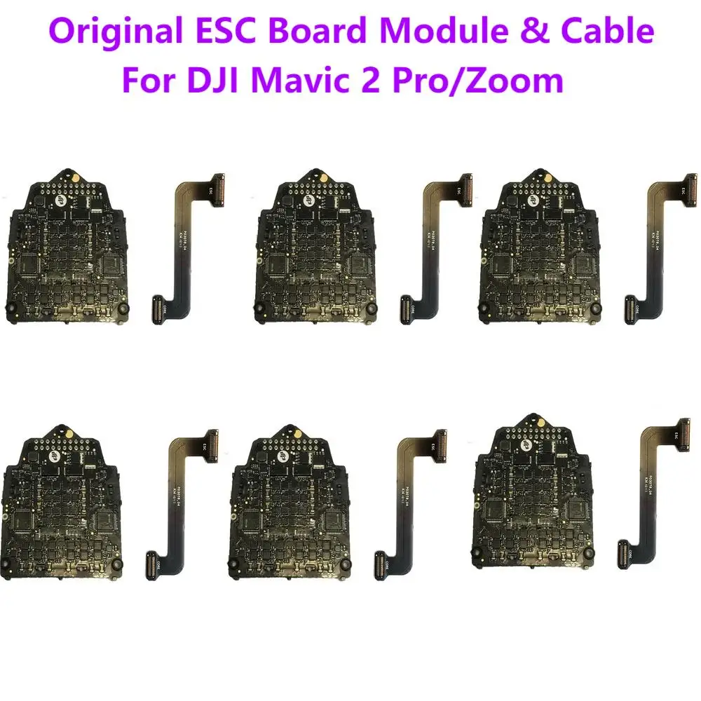 Original Mavic 2 ESC Board Module &  Cable For DJI Mavic 2 Pro/Zoom Drone Replacement Repair Spare Parts (Used But Tested)