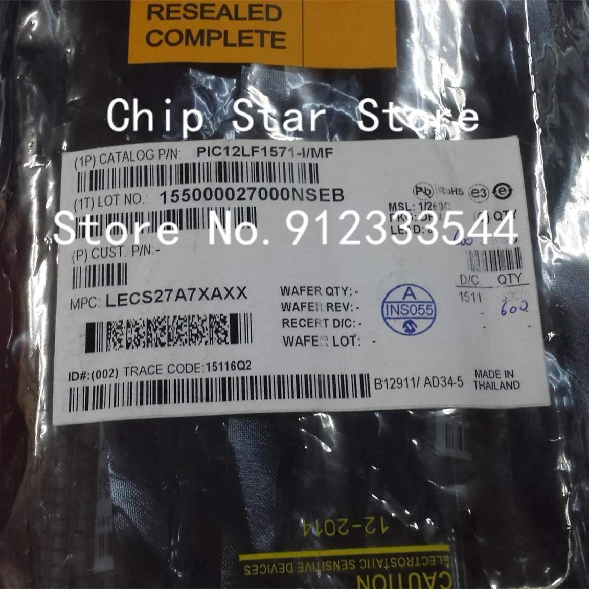 5-50Pcs PIC12LF1571…