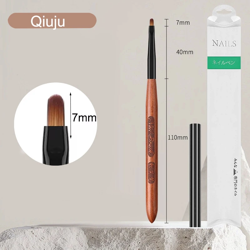 Nagel Kleber Phototherapie Stift UV Gel Pinsel Stift Acryl Verlängerung Builder Nail art Malerei Zeichnung Pinsel Maniküre Pinsel Werkzeug