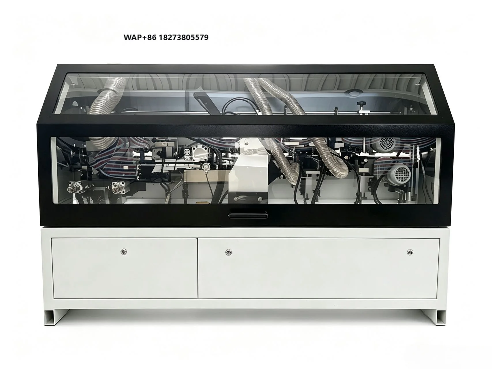 Compact Edge Banding Machine 2.9m with 8 Functions Automatic Edge Bander with Pre Milling Corner Rounding Trimming
