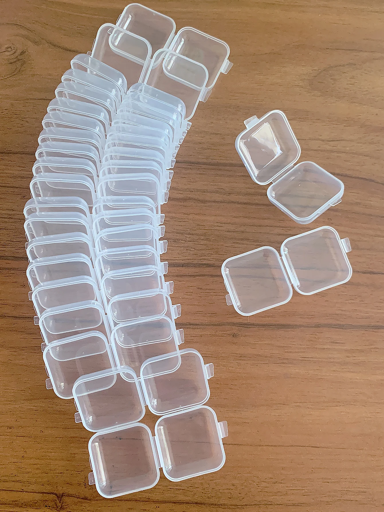 

5/10/20/30Pcs Multifunctional Portable Dust-Proof and Antioxidant Necklace Bracelet Earrings Storage Box