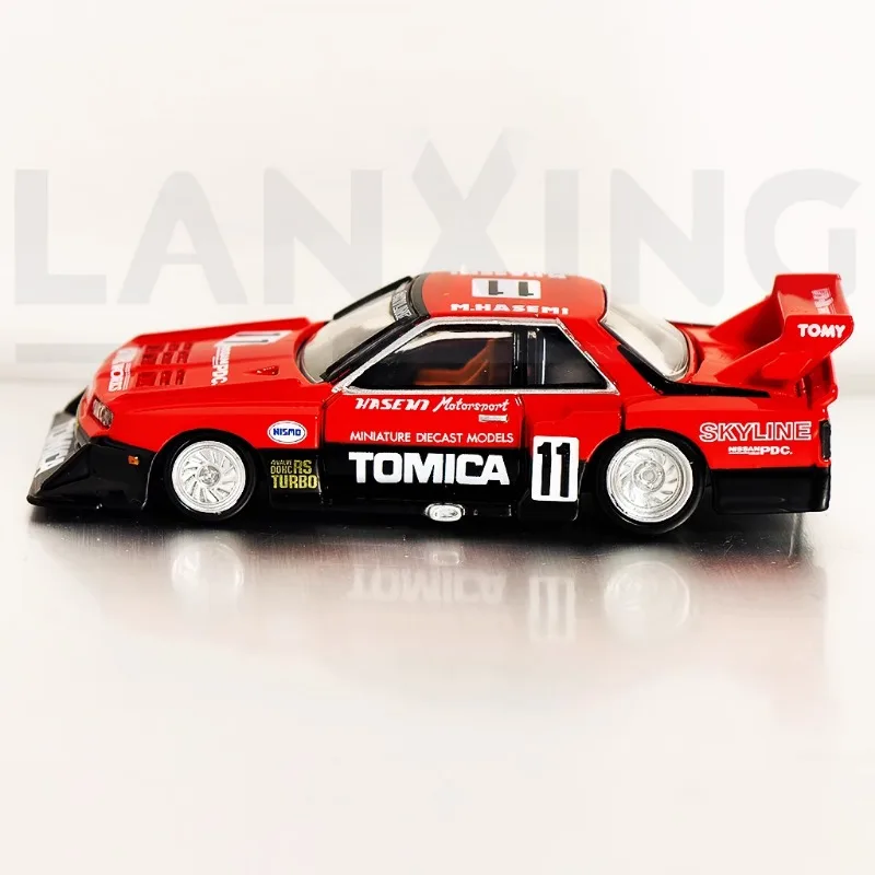 10CM TOMY Alloy Car Nissan Skyline TOMICA 64/1 Toys Vehicle Metal Model for Children Gift Present  Decoration Original Ins Decor