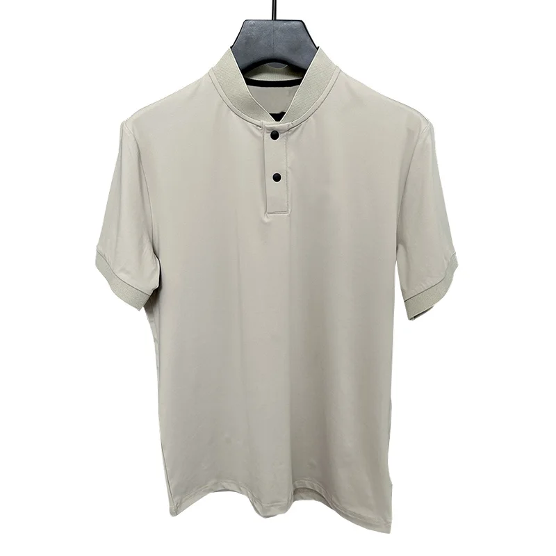 

Golf Men's Short sleeved T-shirt Spring/Summer New Products Outdoor Quick drying Sports Shirt Baseball Collar Versatile Pullover