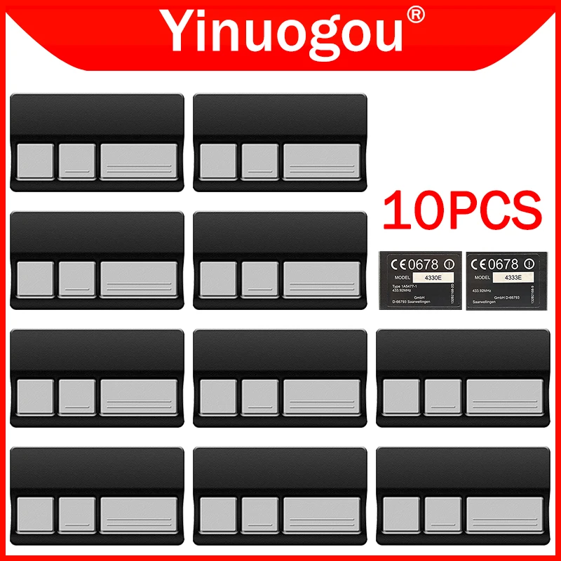 

4333E 4330E 4332E 4335E 4333EML 4330EML 4332EML 4335EML Пульт дистанционного управления гаражными воротами 433,92MHz Электрический открыватель гаражных ворот