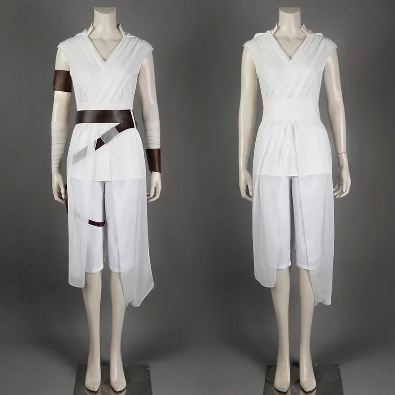 The Rise of Skywalker Rey Cosplay Costume Movie Character Uniform Set Comic Con Performance Halloween Carnival Costumes