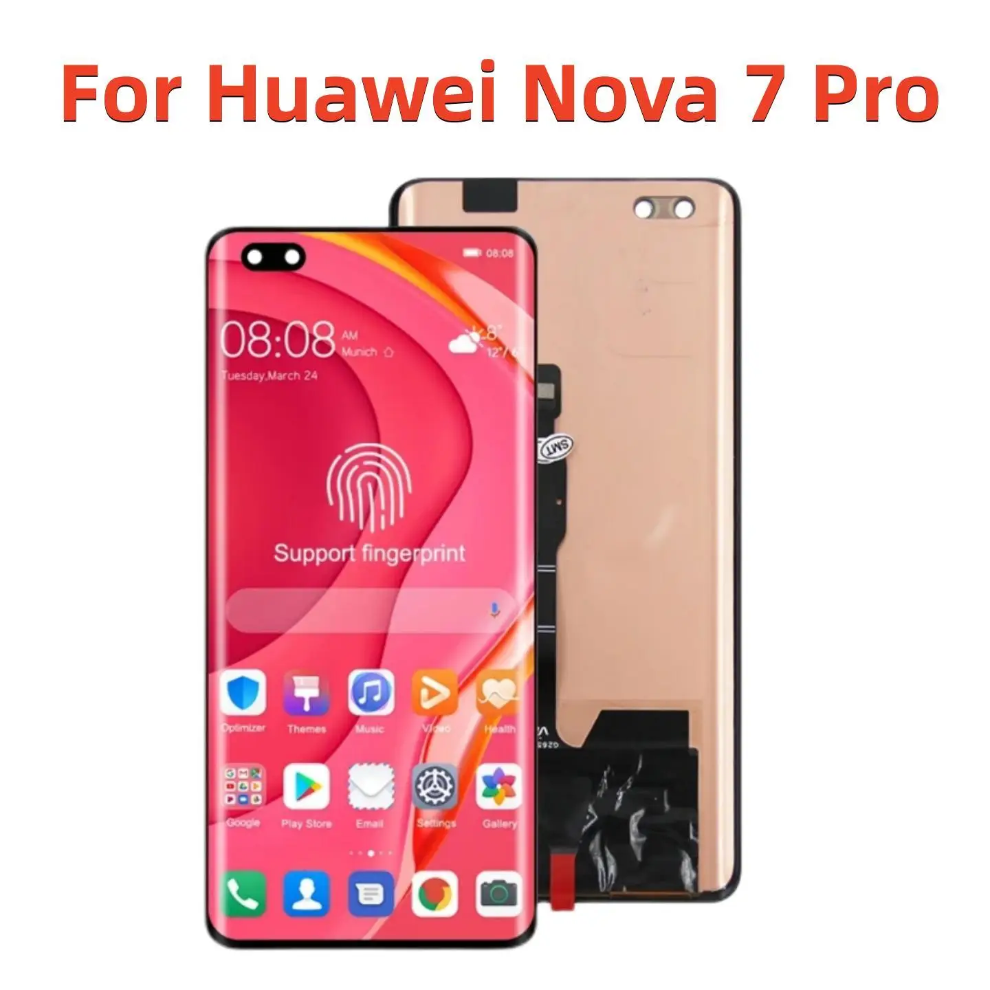 

6.57" Original NEW for Huawei Nova 7 Pro LCD Touch Screen Digitizer Assembly For Honor 30 Pro LCD Display EBG-AN00 LCD Screen