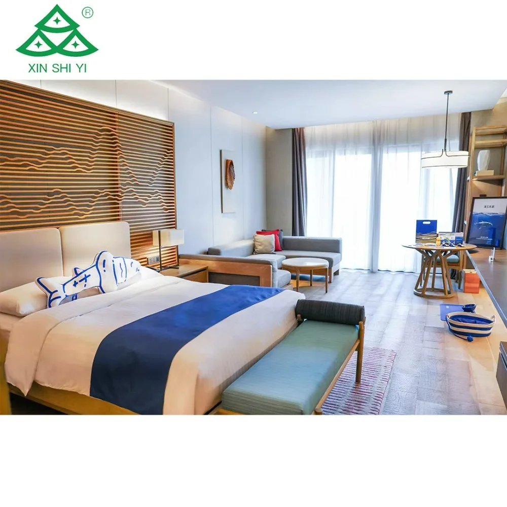 

Solid Wood Environmentally Safe Hotel Furniture Kids Bedroom Sets Durable Customizable Parent-Child Hotel Bedroom Sets