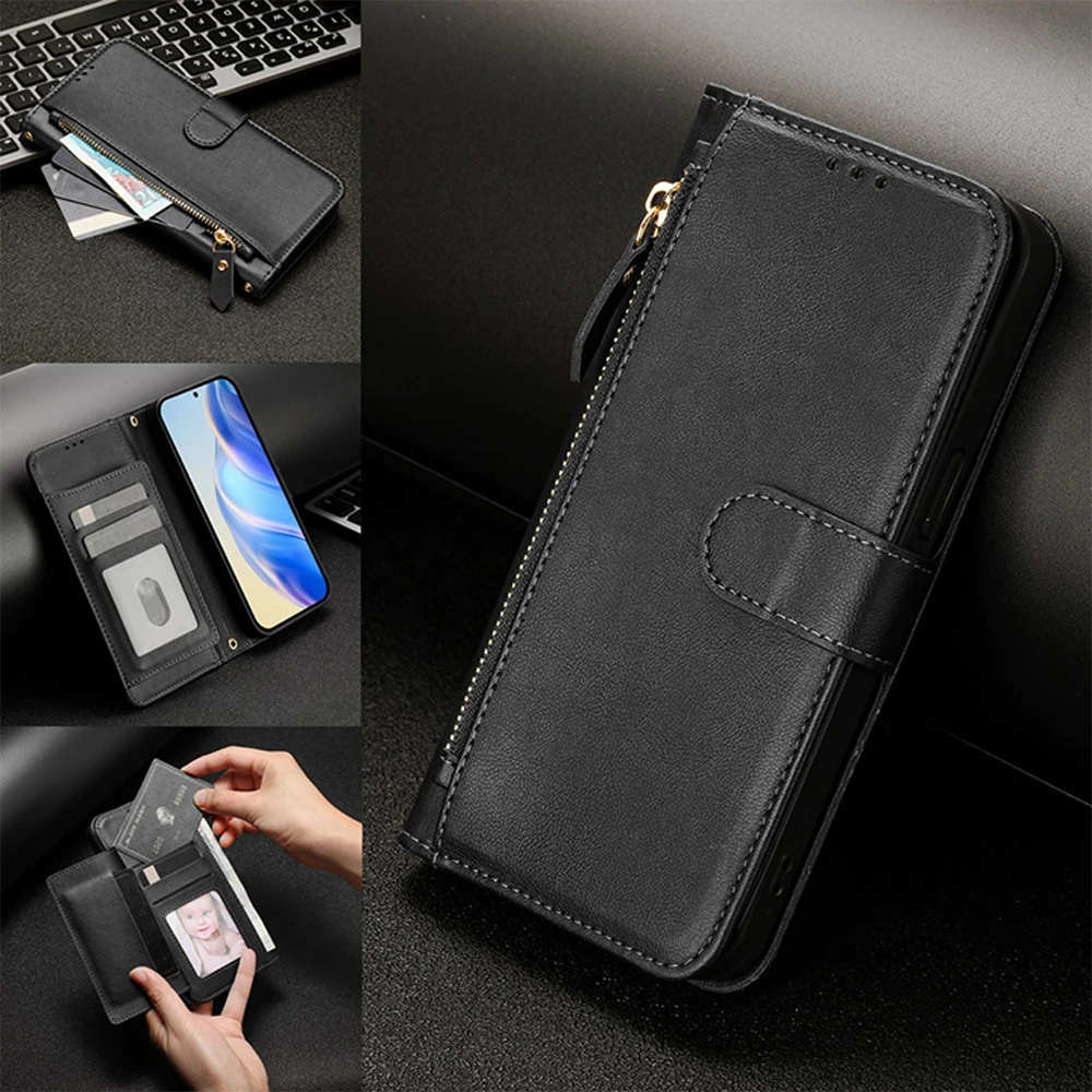 

Crossbody Zipper Wallet Leather Case For Samsung Galaxy A55 A35 A25 A15 A 05 04 S A54 A34 A24 A14 A73 A53 A33 A23 A13 Book Cover