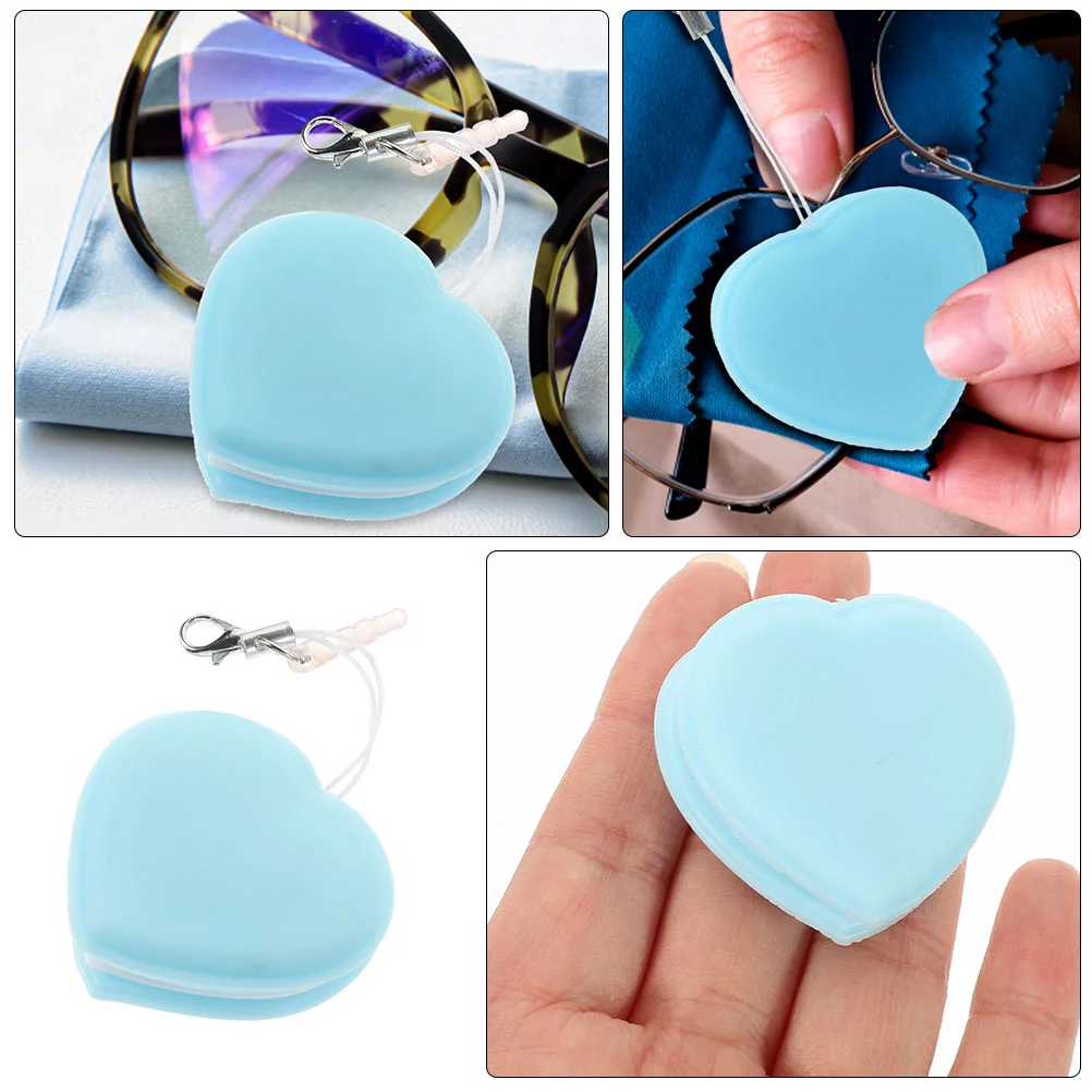 Phone Screen Wiper Smart Glasses Macaron Cleaning Wipes for Cell Phones Electronic Cleaner Silica Gel Mobile and Eyeglass Brush