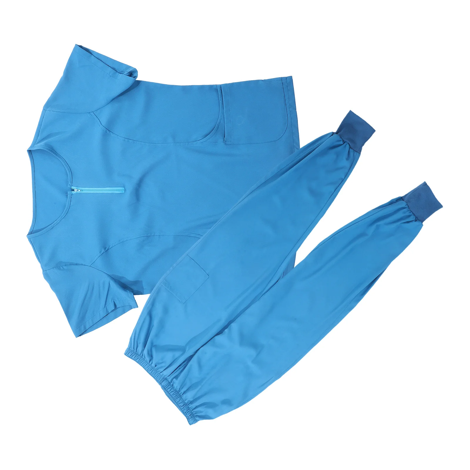 

1 комплект, летняя женская униформа доктора, костюм с короткими рукавами, женский размер Xl, дышащая больничная рабочая одежда, профессиональная рабочая одежда для врача