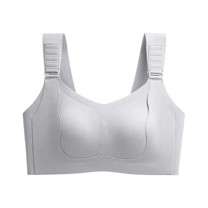 Sujetador Talla Grande Mujer Minimizador Tirantes Ajustables Sin Costuras Anticaída Soporte Lateral Ropa Interior Diaria 34-44