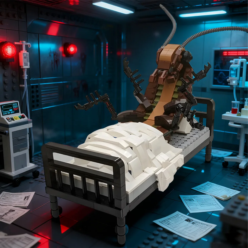 

Конструктор Gobricks MOC «Метаморфозы»: Модель «Метаморфозы» — Страшный Монстр-Таракан, Фигурки, Строительные Блоки, Игрушки для Сборки, Подарки для Детей