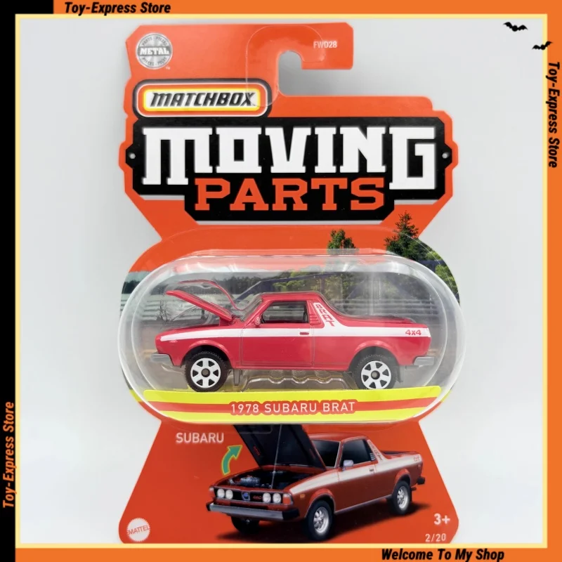 

Metal Matchbox Moving Parts Series 1978 SUBARU BRAT Children Toys 1:64 Car Model Boys Kids Toys Collectible Birthday Gift