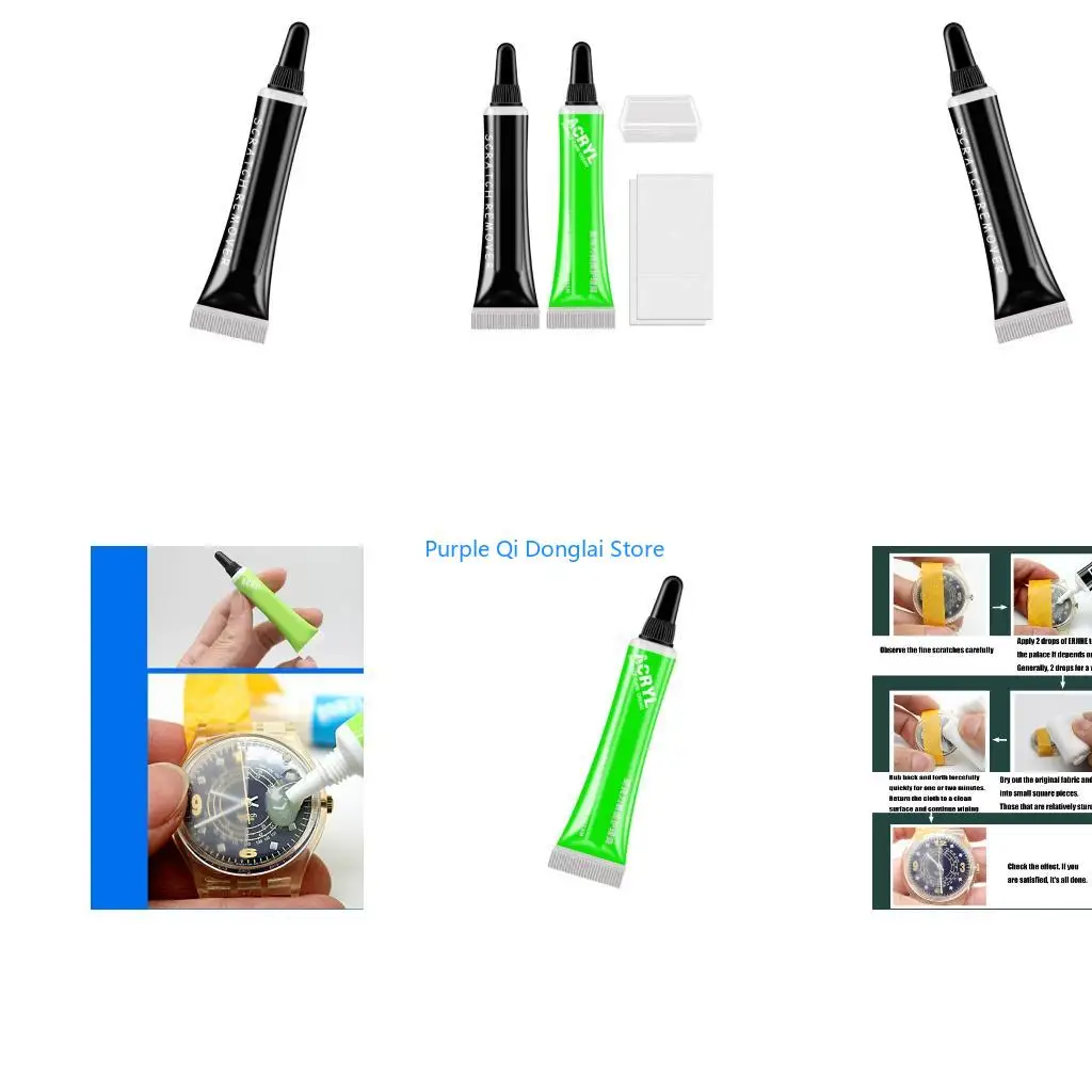 L21E Portable Watch and Crystal Repair Cream Travel Friendly Scratch Remover Pen
