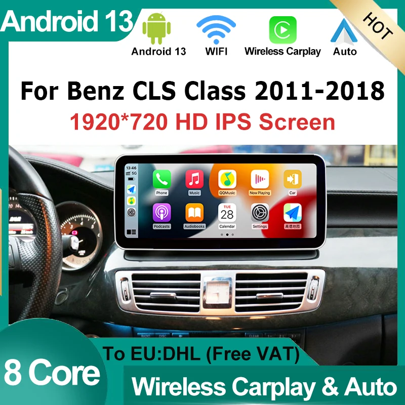 

Factory Price Android13 Car Video Player GPS Navigation for Mercedes Benz CLS Class W218 2011-2017 Auto Radio Stereo CarPlay