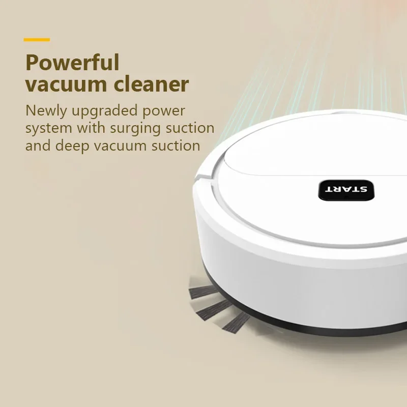 Fully Automatic Sweeping Robot Sweep Mopping Floor Vacuum Cleaner Mini Home Cleaning Machine USB Charging Smart Electric Sweeper