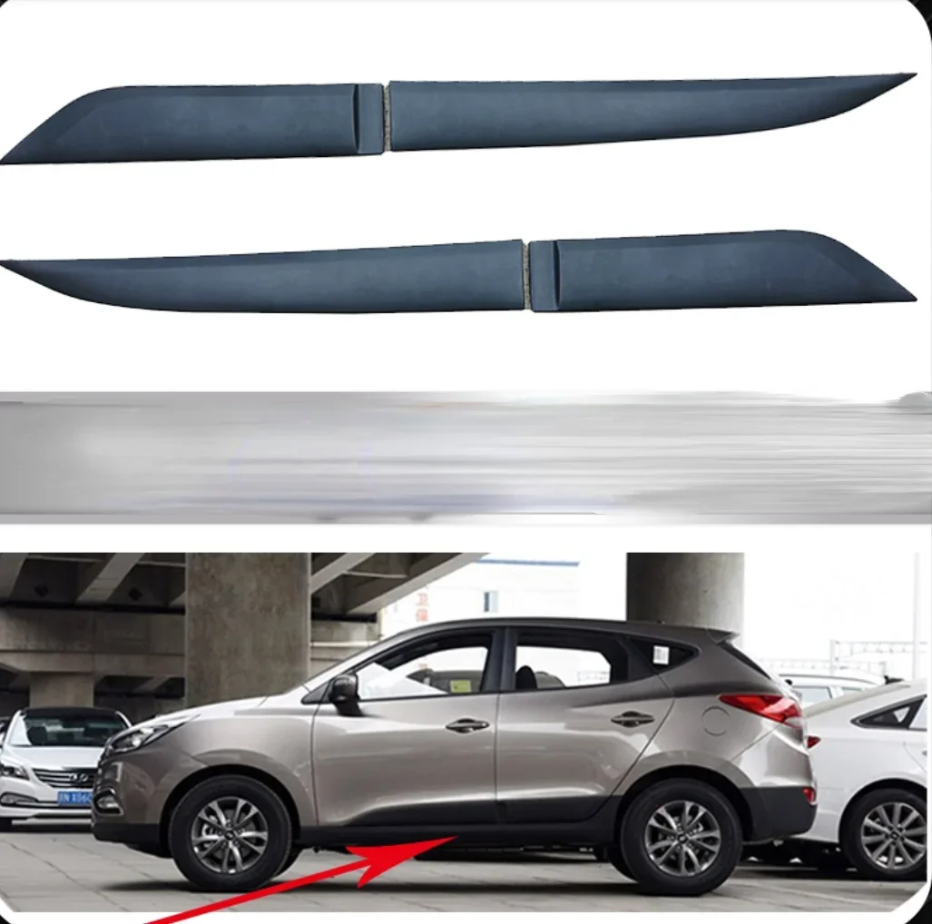 For Hyundai ix35 2009-2016 Car styling ABS body side moldings side door decoration