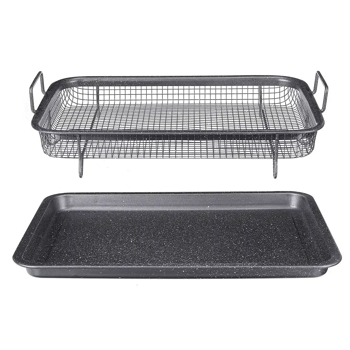 

Non-stick Baking Dish Copper Baking Tray Oil Frying Baking Pan Chips Basket Grill Mesh Kitchen Tools