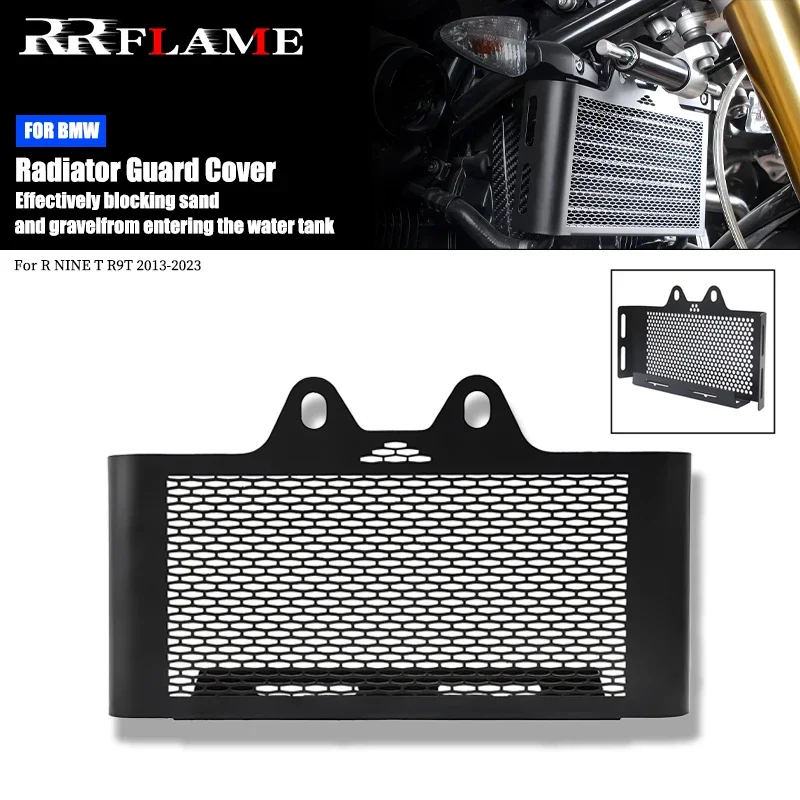 

For BMW R Nine T R nineT RninT RNINET R9T 2013-2023 Motorcycle Radiator Guard Grille Cover Protector Protective Grill