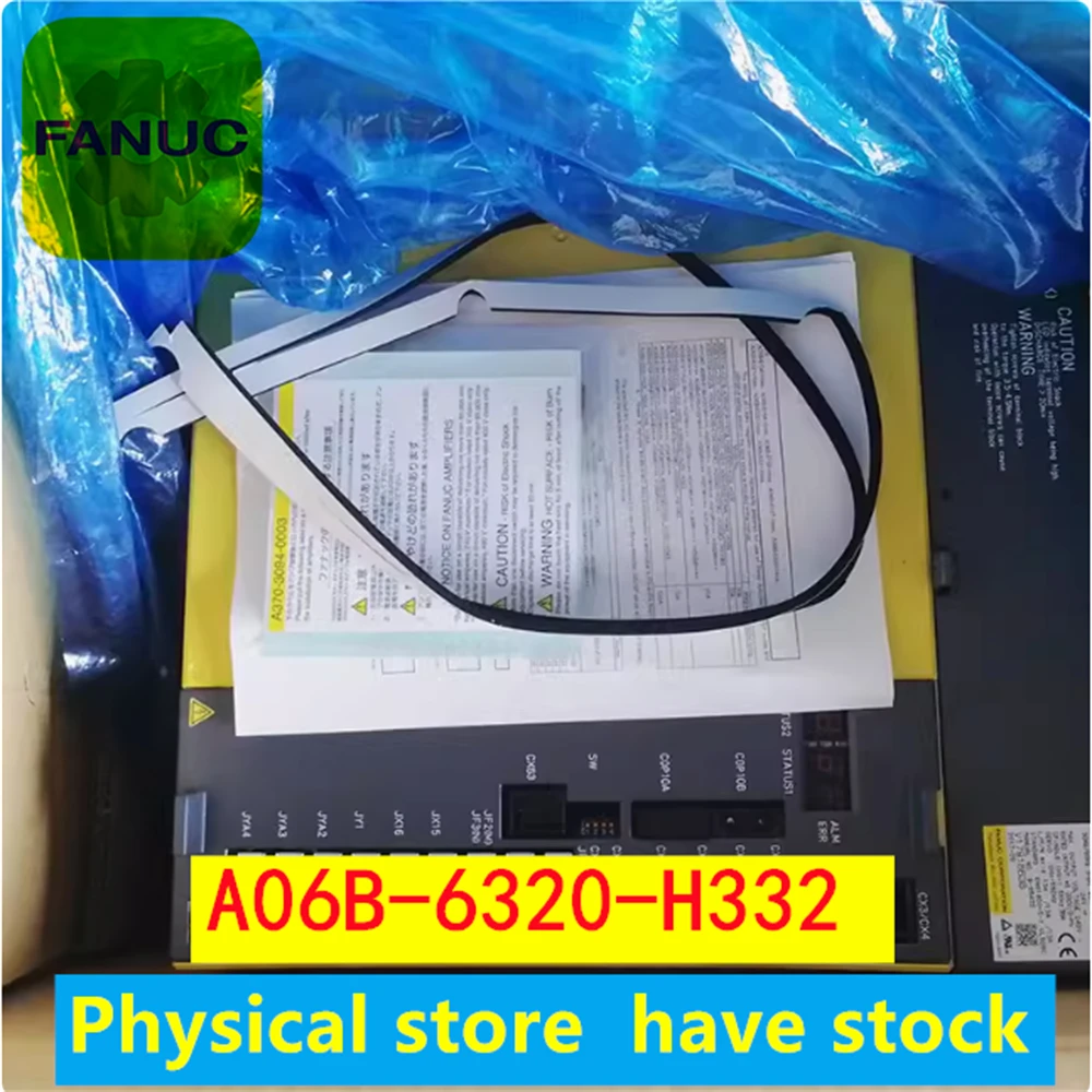 A06B-6320-H332 Original brand new Fanuc driverA06B-6320-H332  used/new in-stock inventory A06B-6320-H332