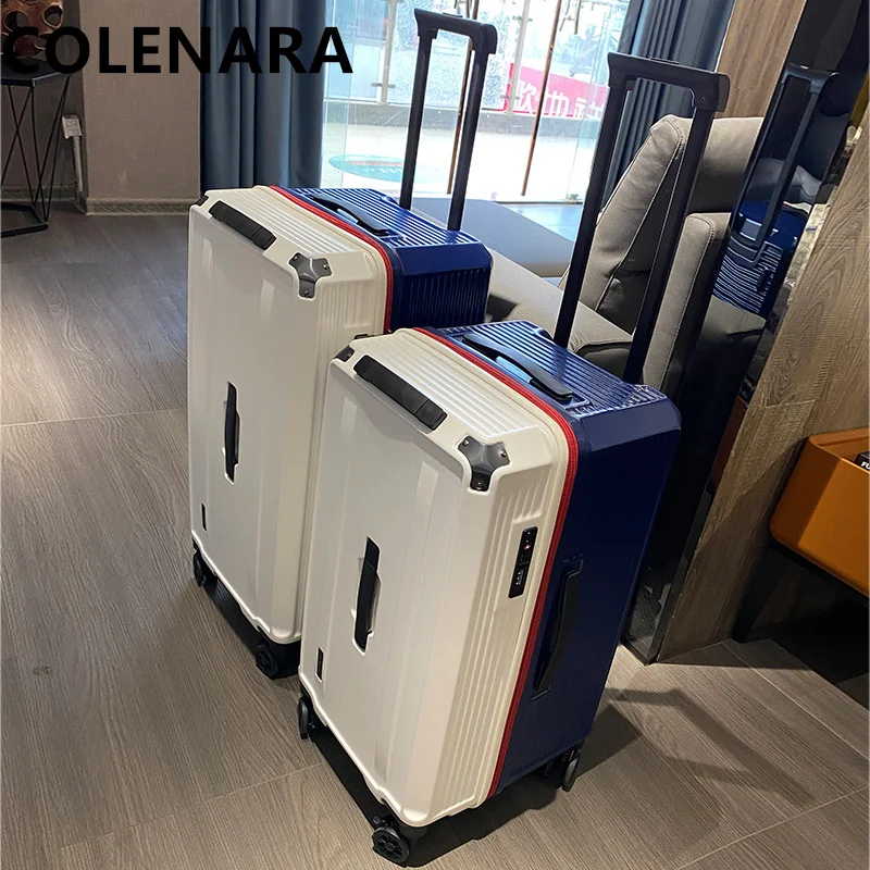 Colenara Hoge Kwaliteit Bagage 28 "30" 32 "34 Inch Grote Capaciteit Trolley Koffer 22" 26 Abs + Pc Kar Type Duffel Tas Reiskoffer