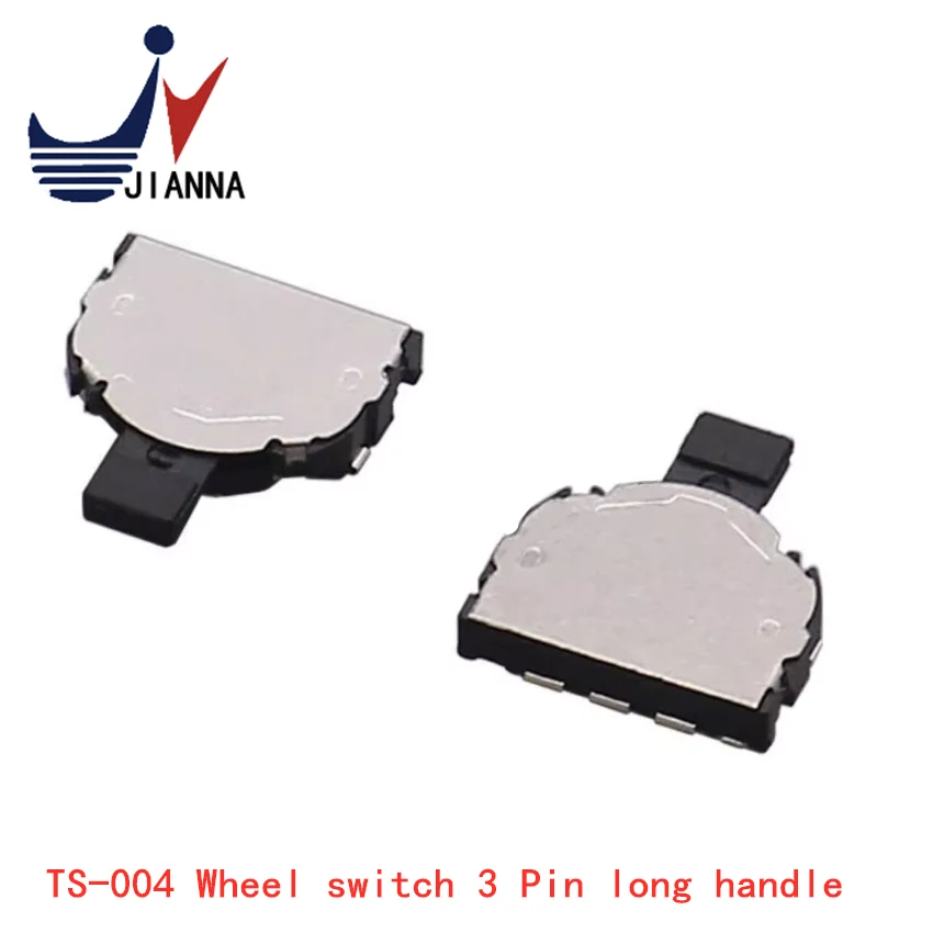 TS-004 Wheel switch 3 Pin long head multi-function wave wheel reset Wheel switch left and right swing switch