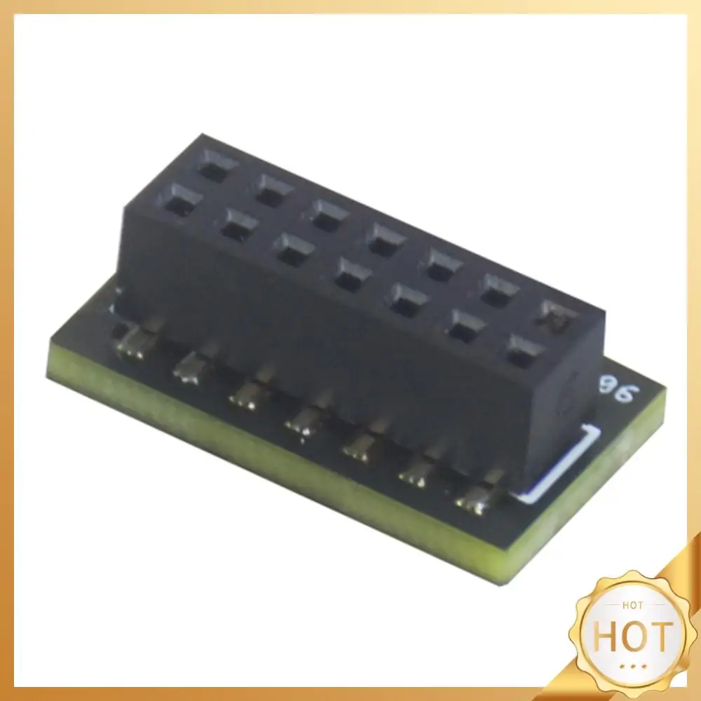 وحدة أمان تشفير التخزين الآمن ، رقاقة وحدة TPM ، 14 دبوس ، استبدال المكون للوحة الرئيسية Asrock