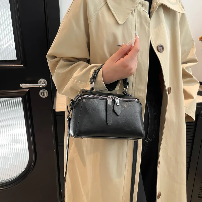 صندوق الموضة حقائب يد نسائية مصمم بولي Leather حقائب كتف جلدية عبر الجسم محافظ صغيرة غير رسمية 2025 bolso mujer حقيبة أحمر الشفاه #3