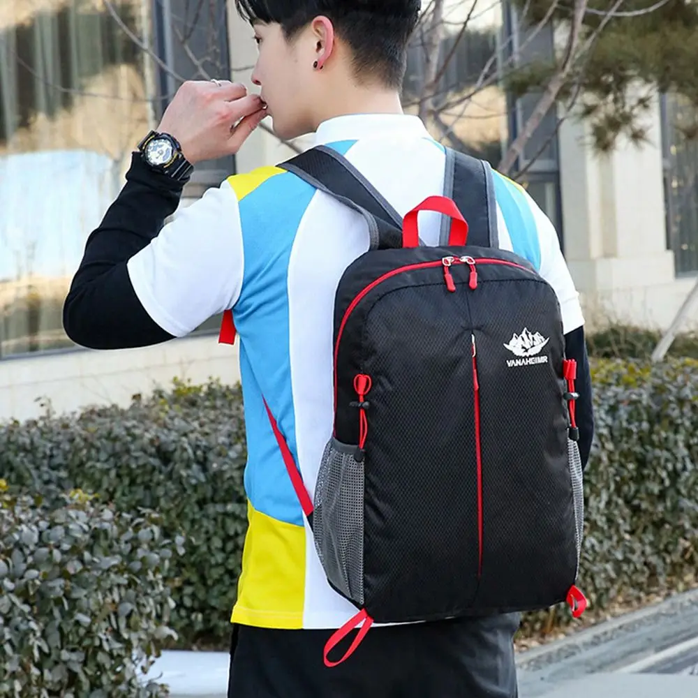 

Дорожный рюкзак унисекс, водонепроницаемый складной для кемпинга и пешего туризма, мужская и женская сумка, маленький дорожный ранец, легкая нейлоновая сумка