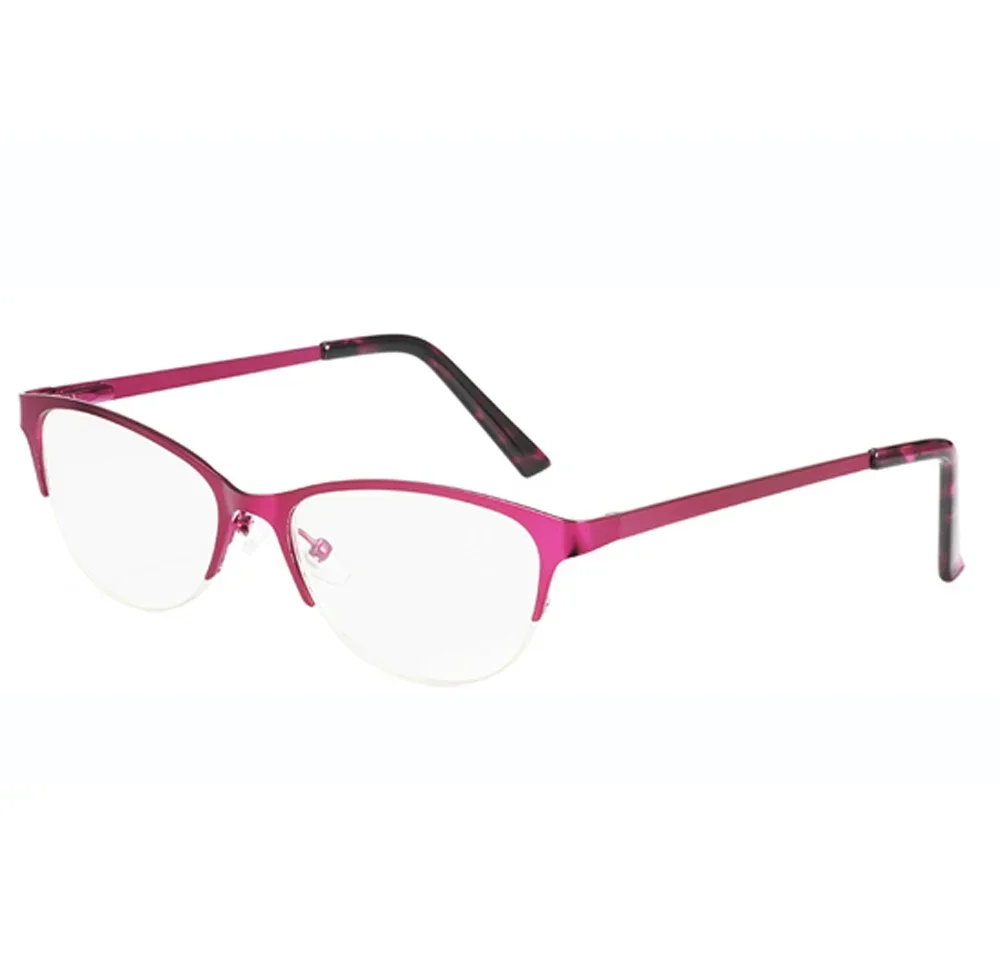 Clara Vida Design Retro Reading Glasses Women Men Semi Rim High Quality Anti Blue Light Classic Reading Eyeglasses image 2