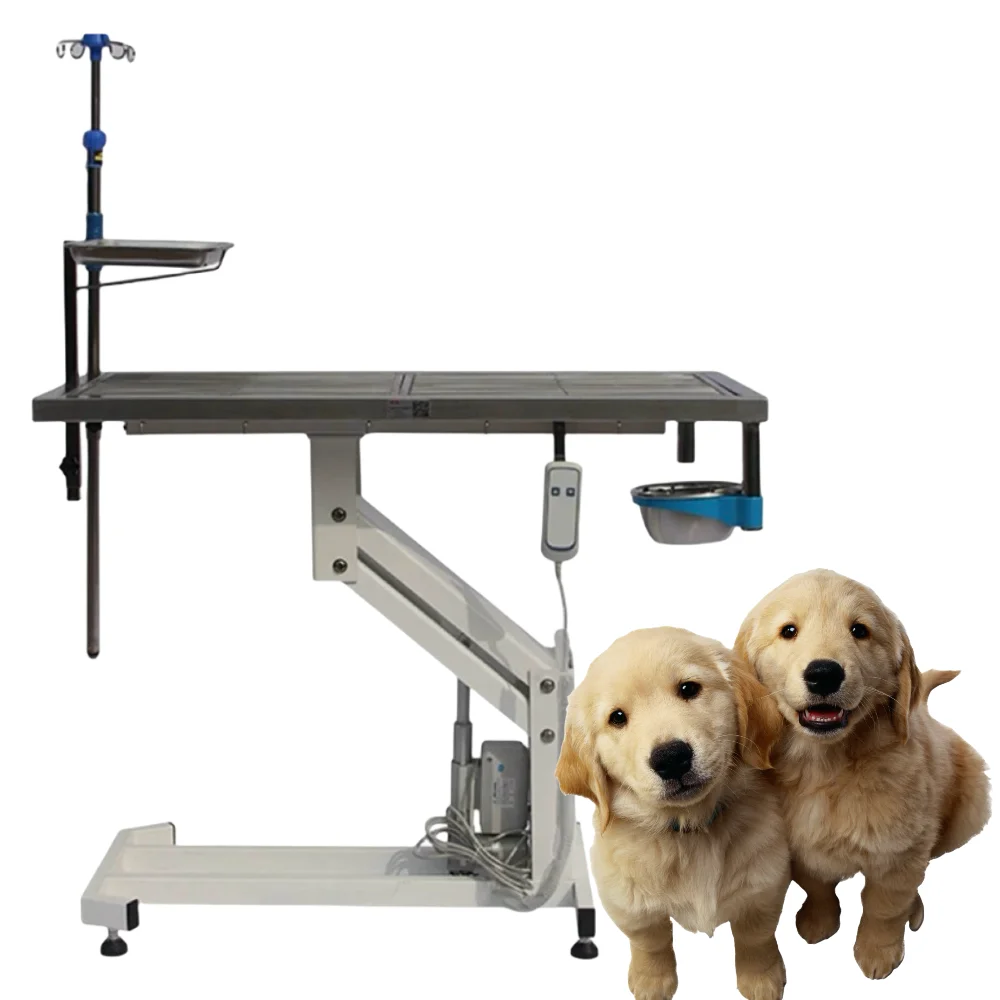 Veterinary Equipment  Surgery Table Mobile Examination Treatment Exam Hydraulic Veterinary Operation Table