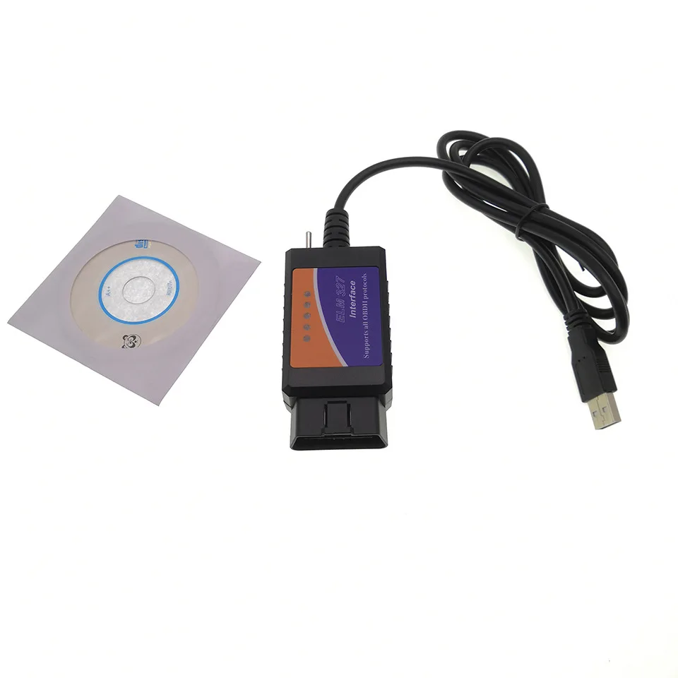 ELM327 USB with switch interface function line CH340+25K80 red board