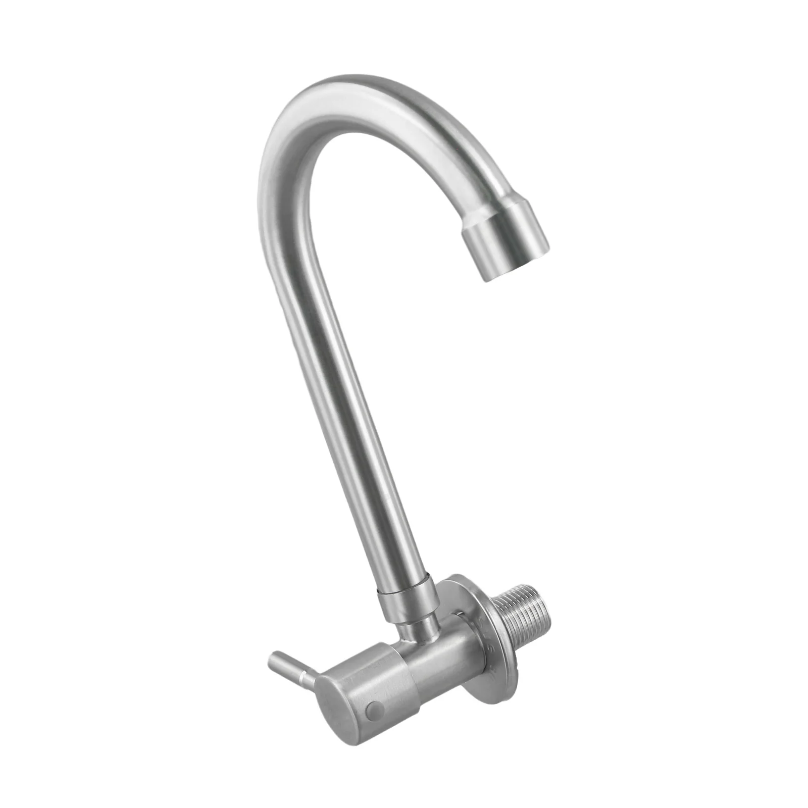 Rotation Stainless Steel Wall Mounted Kitchen Sink Water Faucet Tap Single Cold Rotating Torneiras De Cozinha Batidora