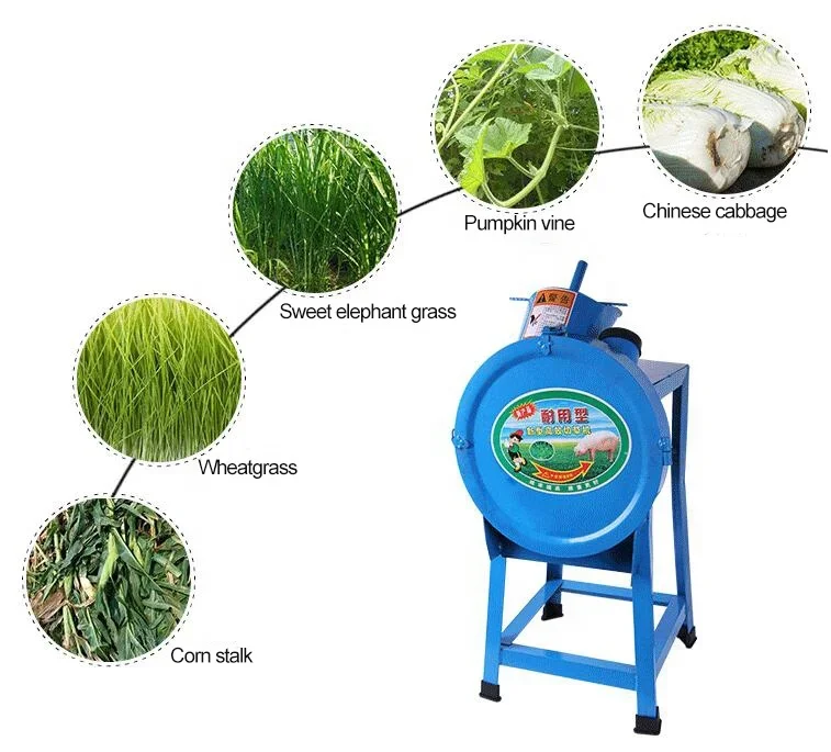 New Arrival High Quality Manual Corn Straw Hay Forage Shredder Small Shell Shredder Mini Grass Shredder