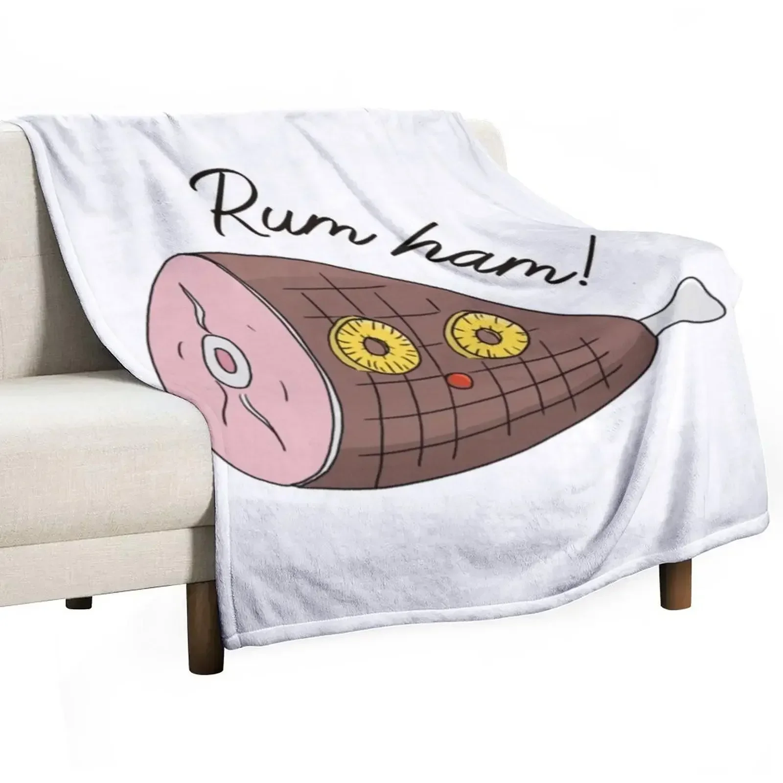 

Rum ham - it_s always sunny Throw Blanket Decorative Beds Soft Plaid Blankets