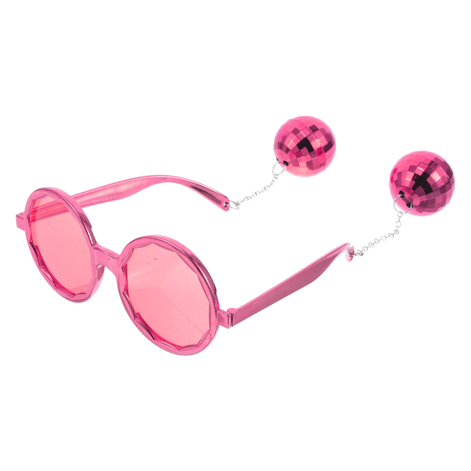 

Mirror Ball Glasses Vintage Party Sunglasses Disco Accessories for Women Men Halloween Festival Office Event
