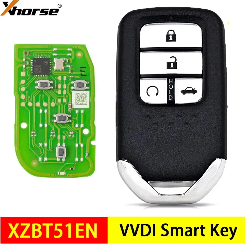 Xhorse XZ Series XZBT51EN Special PCB Board Exclusively HON.D Style with 4 Button Shell for Honda Universal Smart Remote Car Key