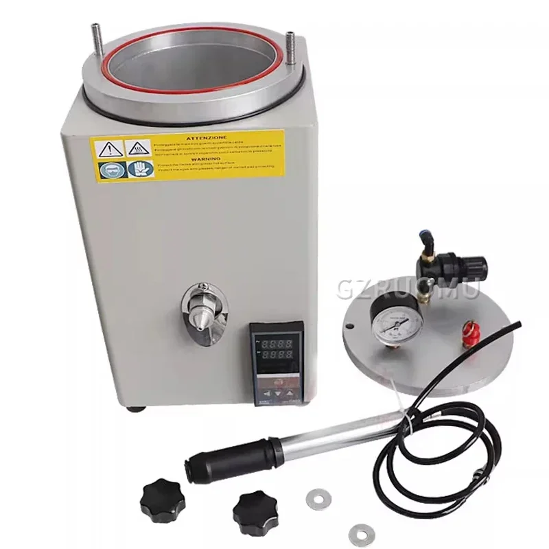 G6359 Inflatable Pump Wax Injection Machine Gold Jewelry Processing Wax Injection Equipment DIY Casting Melting Mold Making Tool